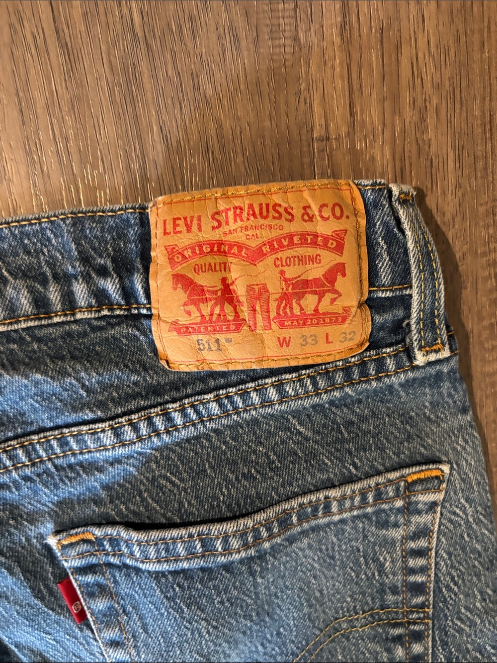 Levi’s Men’s Blue Jeans 33 x 32 - Picture 10 of 10